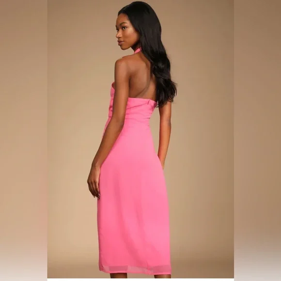 New Lulus Midi Dress - Picture 2 of 2